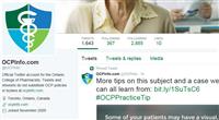 Ontario College of Pharmacists on Twitter