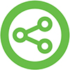 Share learning icon