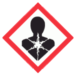 Hazardous product icon